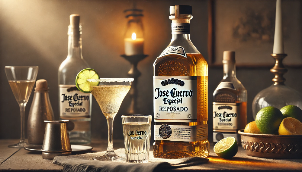 Коктейль з Jose Cuervo Especial Reposado та лаймовим шматочком